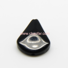 arrows shape black crystal beads