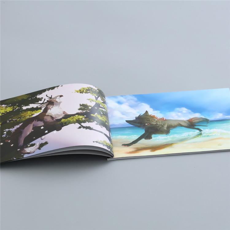 Tri Fold Booklet Leaflet Hologram Brochure Printing Service