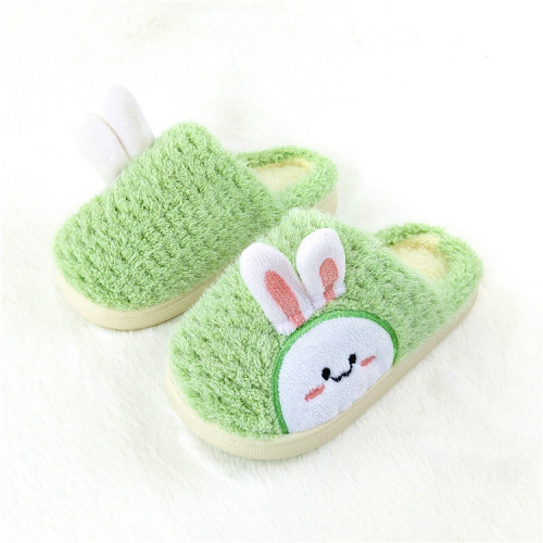 Unisex Child Slippers baratos Cerras de conejo con punta de conejo