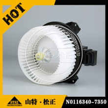 ventilátor motor ND116340-3860 PC300-7 kotrófúvó Ass&#39;y-hez