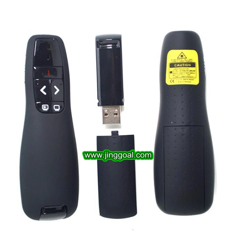 Power Point Presentation 2.4G USB Page-Turning Presentation Laser Pointer