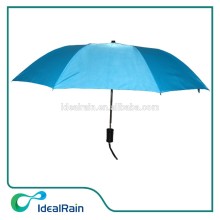 2 section single color manual open foldaway umbrella