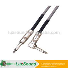high end instrument cable, 6.35 jack guitar cable, right angle guitar cable