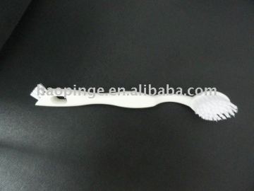 Shoe brushes plastic long handle shoe brush