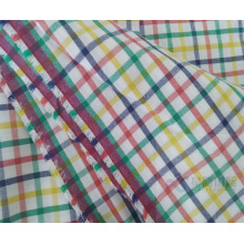 Colorful Cotton Plaid Yarn Dyed Fabric For Shirts