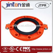 FM UL Approved Ductile iron Grooved Fittings reduced flange