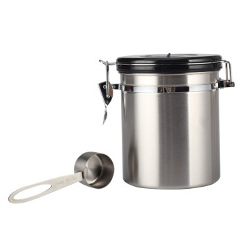 Stainless Steel Coffee Canister