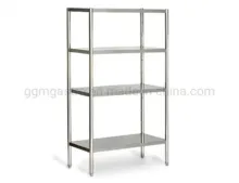 Four Layer Shelf with Flat Board