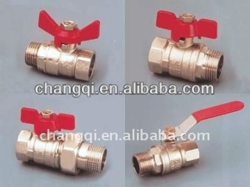 Female Male Ball Valve (Brass)