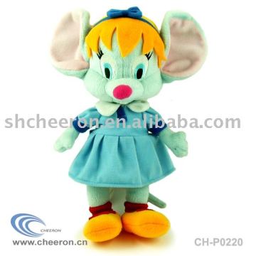 Plush Mouse Toy, Cartoon Mouse