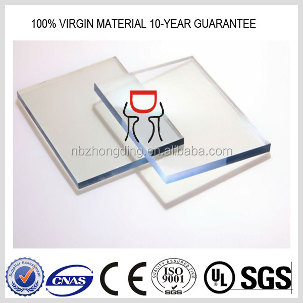UV prevent polycarbonate transparent roofing sheet