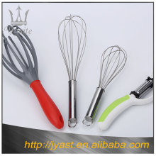 New design plastic kitchenware egg whisk wholesale