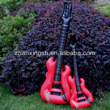 Beautiful design kids play inflatable guitar toys
