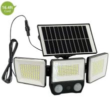 Waterproof 150W Solar Security Light with PIR Sensor