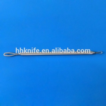 stainless steel comedone double loop extractors,whitehead & blackhead remover