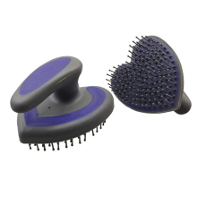 Rubber Heart Shape Horse Curry Comb