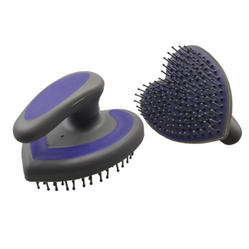 Rubber Heart Shape Horse Curry Comb