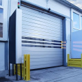 Aluminum turbine high speed roller shutter door