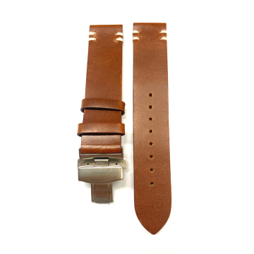 Hand-made Vintage Cordovan Leather Watch Strap