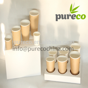coffee drink beverage tea cups carry boxes carry tray take away boxes