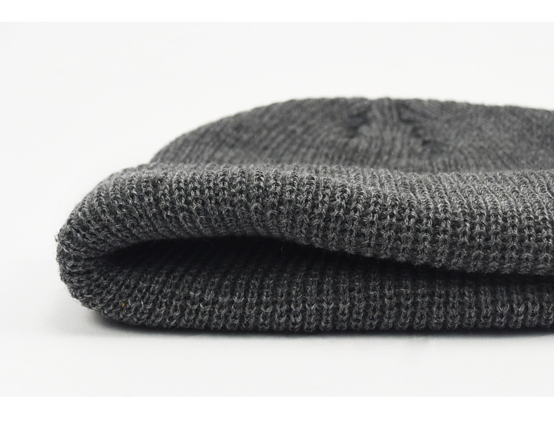 Men's winter warm jumper hat knitted sweater hat (5)