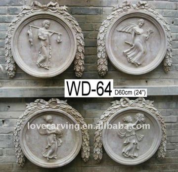 antique relife stone carving IWQ0068