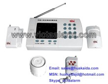8 Zones Auto-dial Wireless Burglar Alarm System, Home Alarm System
