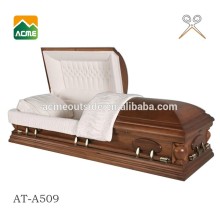 AT-A509 good quality cardboard cremation caskets factory