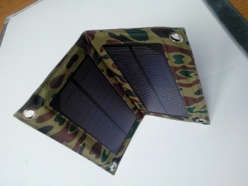 4.5W Foldable solar charger USB Output solar charger portable power bank