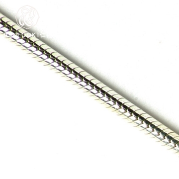 925 silver square cut snake chain italian sterling silver chain