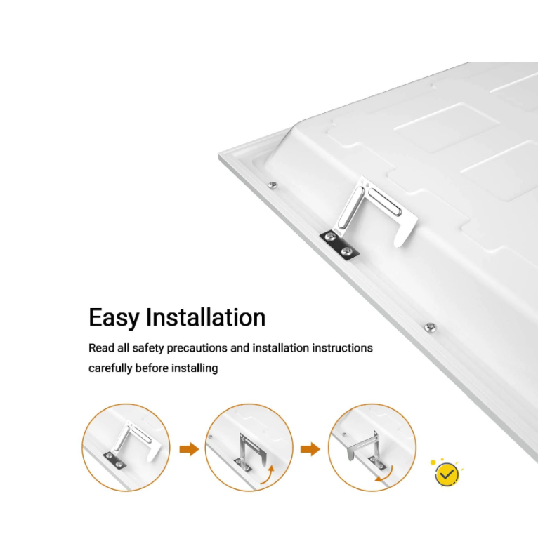 Luces de panel LED con fuente de luz uniforme