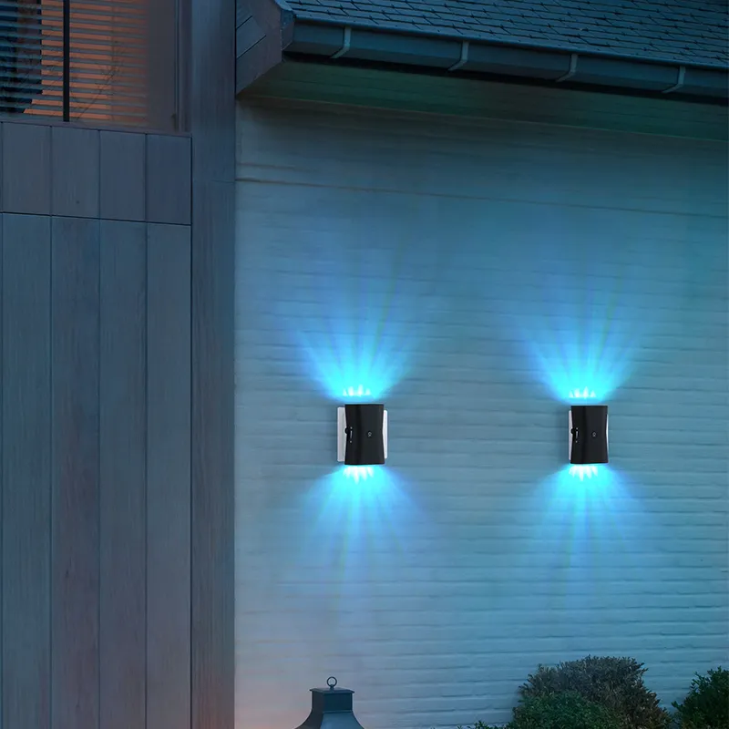 Smart LED Dual Head Wall Lamp with Sleep Mode Feature