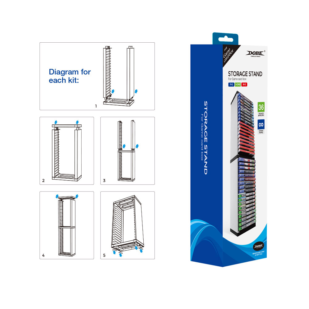 PS5 Game Storage Tower PS5 Game Storage Tower
