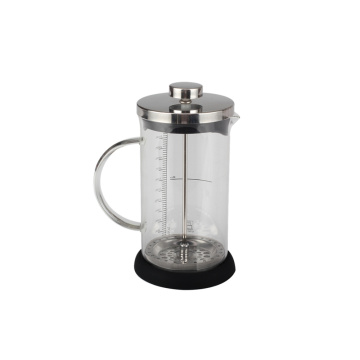 Glass French Press Kaffeemaschine 600ml Für Kaffee