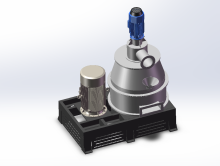 Materials processing line powder grinding mill machines