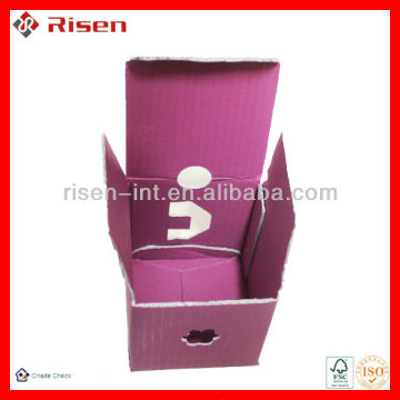 hollow-out Corrugated carton box