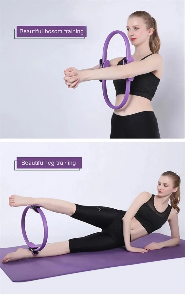 Exercise Pilates Yoga Circle Ring Body Building Sporting Goods