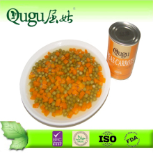 food supplier canned vegetables mixed peas with carrots