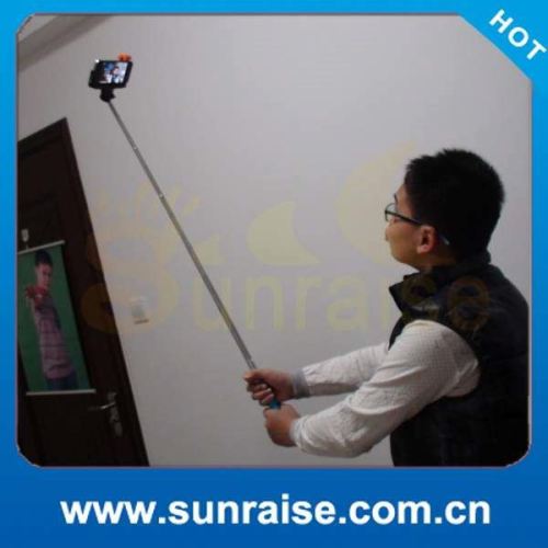 photography studio backgrounds extendable handheld monopod selfie stick with cable