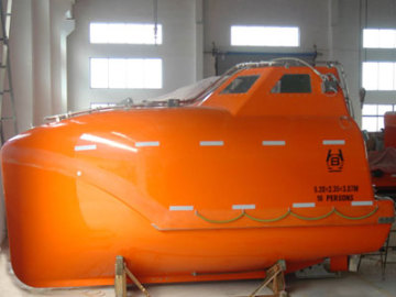 FREE FALL LIFE BOAT IACS FOR 25 PERSONS