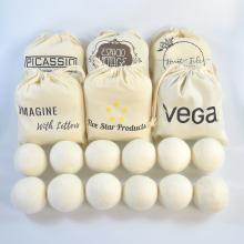 Wholesale Eco-Friendly Reusable Organic Laundry Dryer Balls