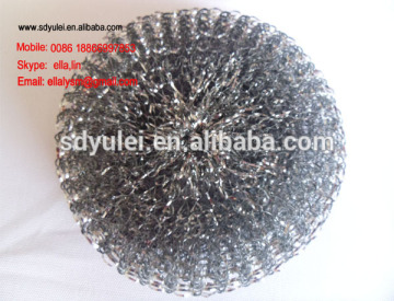 galvanized mesh scrubber dish cleaning ball dish washing ball
