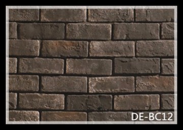 Mix color light weight wall bricks interior