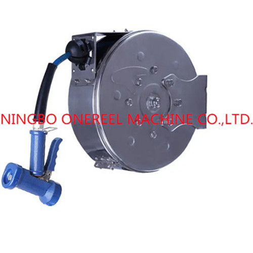 Stainless Steel Retractable Water Hose Reel