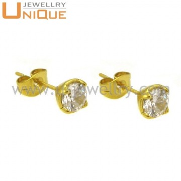 New style fashion gold plated earring , cheap earring gold plated