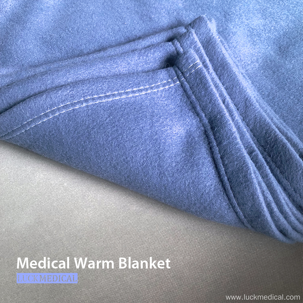 Medical Grade Weighted Warm Blanket Double Side Fleece