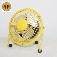 4 Inch 15W Mini USB Desk Fan - Portable and Compact