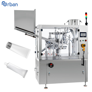 Fully Automatic Consecutive Soft Tube Filling & Sealing Machine for PLC Cosmetic Tubes