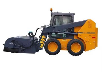 XC750K Used Grapple Bucket Mini Skid Loader