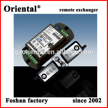 remote exchanger for automatic door control